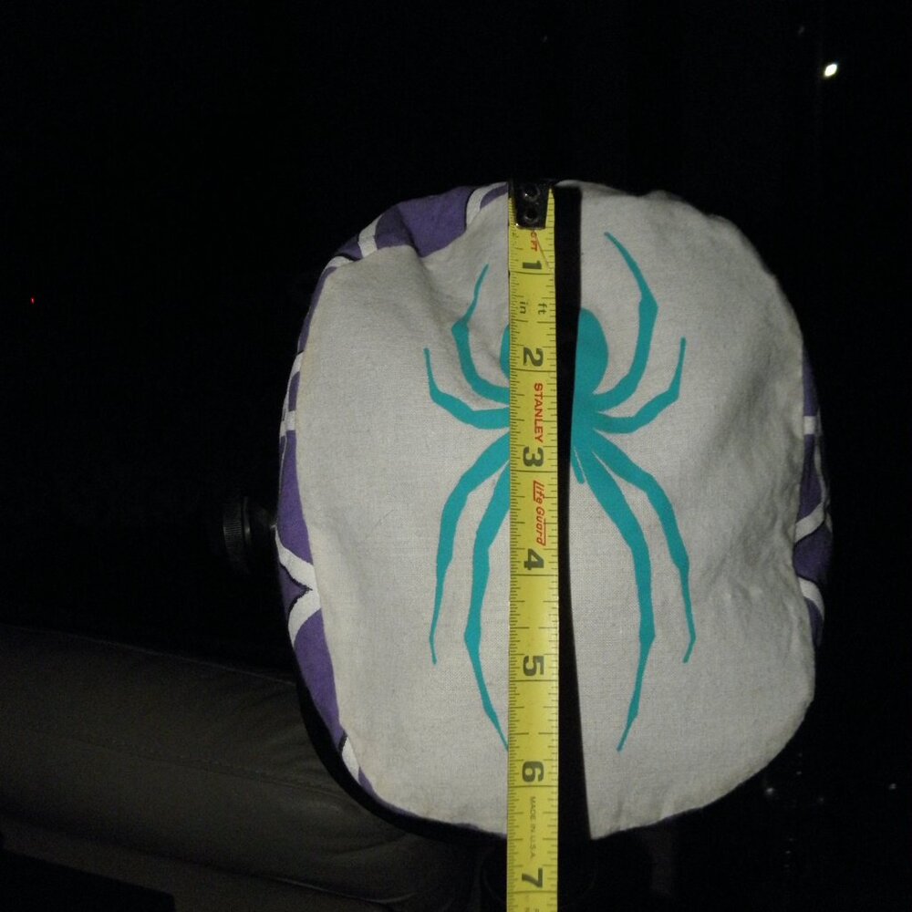 Rare Vintage Spyder cap with fleece lining Purple, White, Teal. Unisex cap - Picture 15 of 16